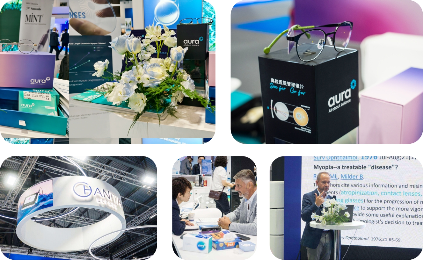 AURA at ESCRS 2026: Advancing Evidence-Based Myopia Management with D.S.D.O. Lens Technology